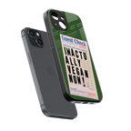 i'm vegan back phone cover | glass case for iphone 15