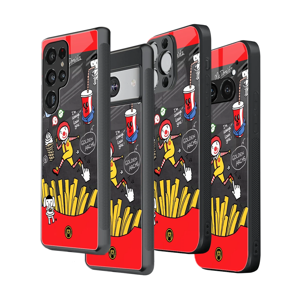 Stylish Glass Back Case for All Smartphones – iPhone, Samsung, OnePlus, Pixel, Redmi, Oppo, Vivo, Motorola