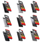 Durable Glass Back Mobile Case for iPhone, Samsung, OnePlus, Google Pixel, Redmi, Vivo, Oppo