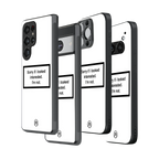 Stylish Glass Back Case for All Smartphones – iPhone, Samsung, OnePlus, Pixel, Redmi, Oppo, Vivo, Motorola