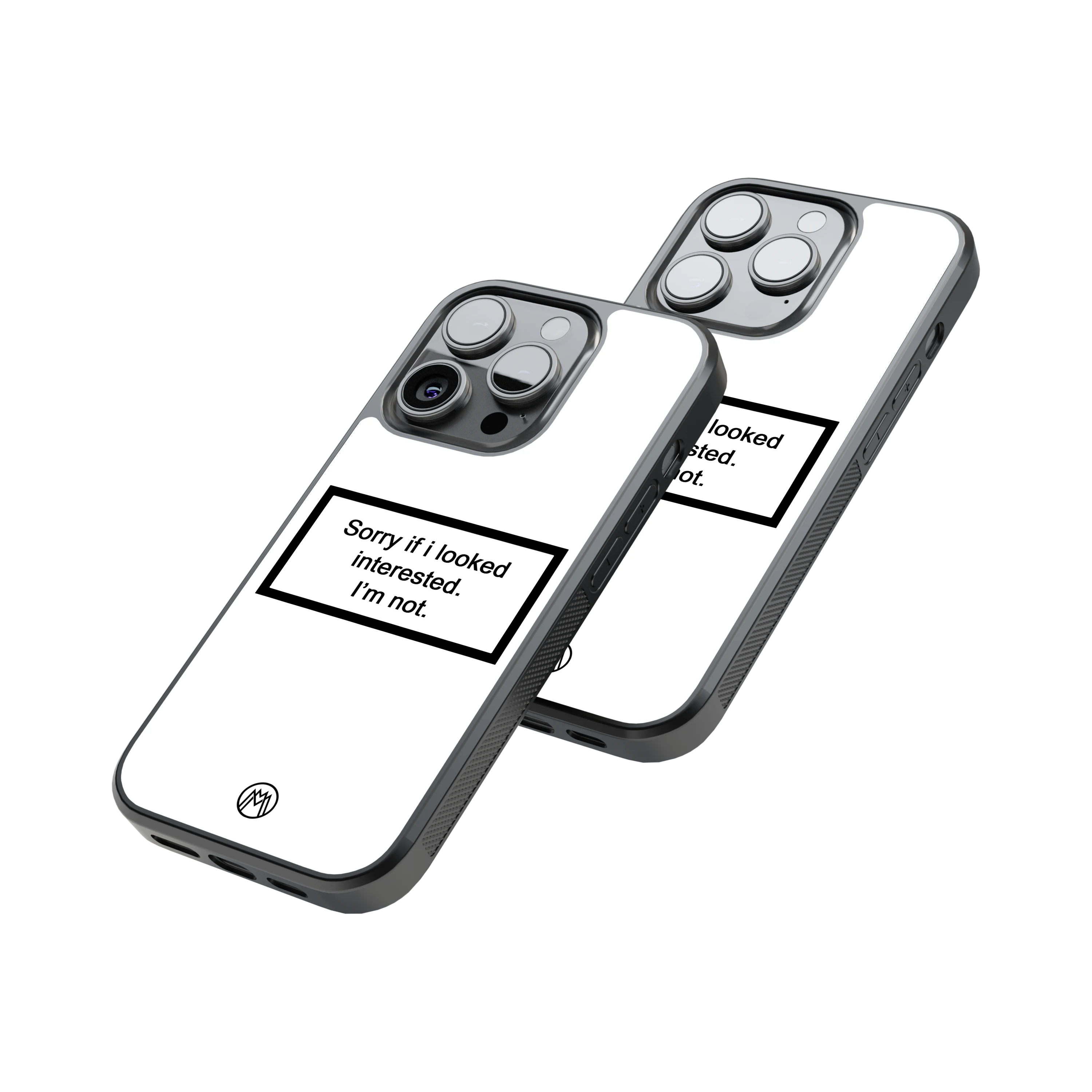 Protective Glass Back Phone Case Compatible with iPhone, Samsung, OnePlus, Pixel & More