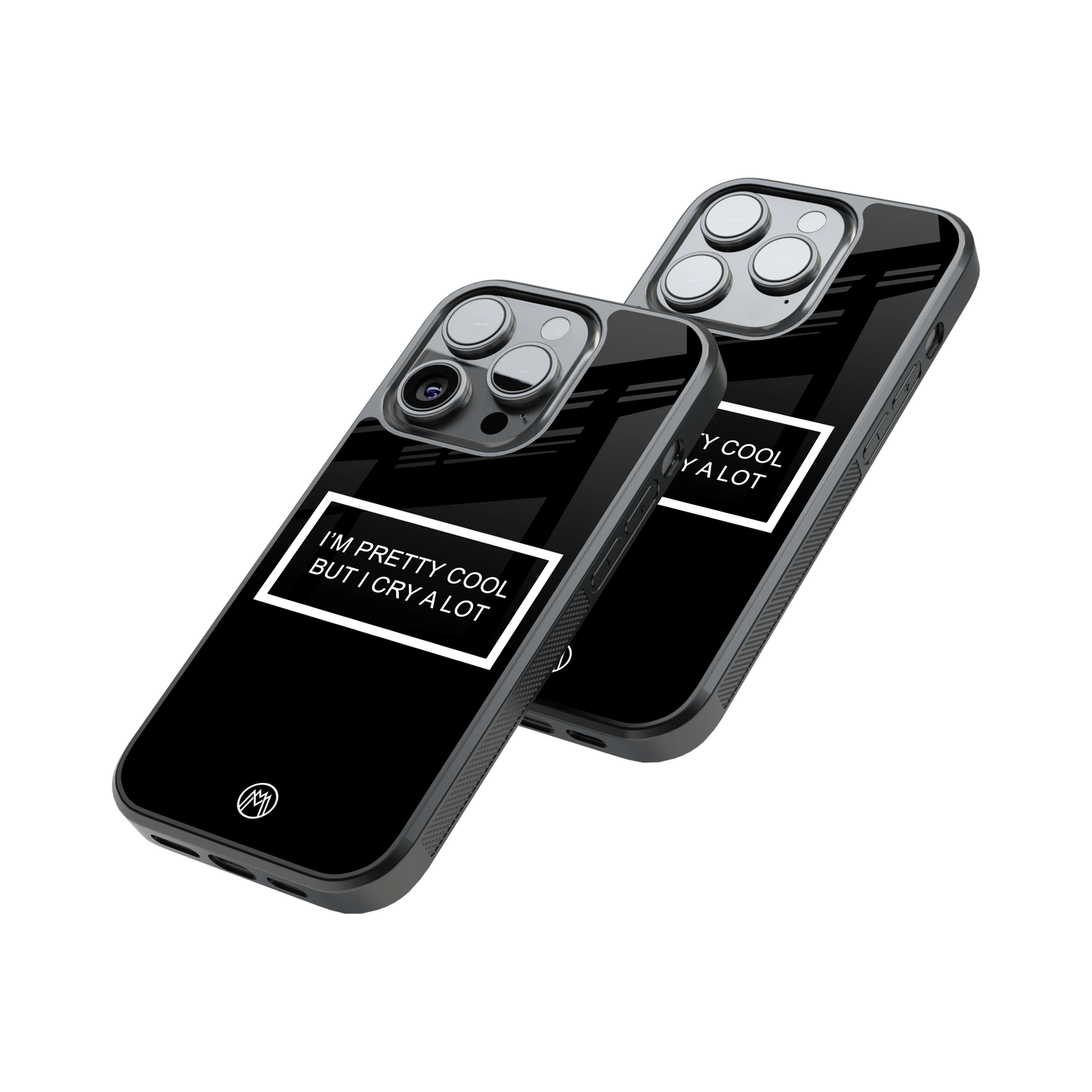 Protective Glass Back Phone Case Compatible with iPhone, Samsung, OnePlus, Pixel & More