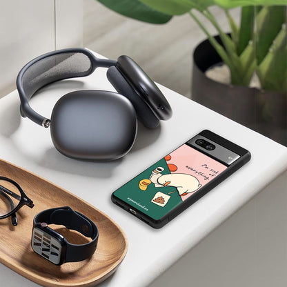 i'm sick of everything back phone cover | glass case for google pixel 9 pro