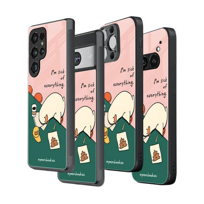 Stylish Glass Back Case for All Smartphones – iPhone, Samsung, OnePlus, Pixel, Redmi, Oppo, Vivo, Motorola