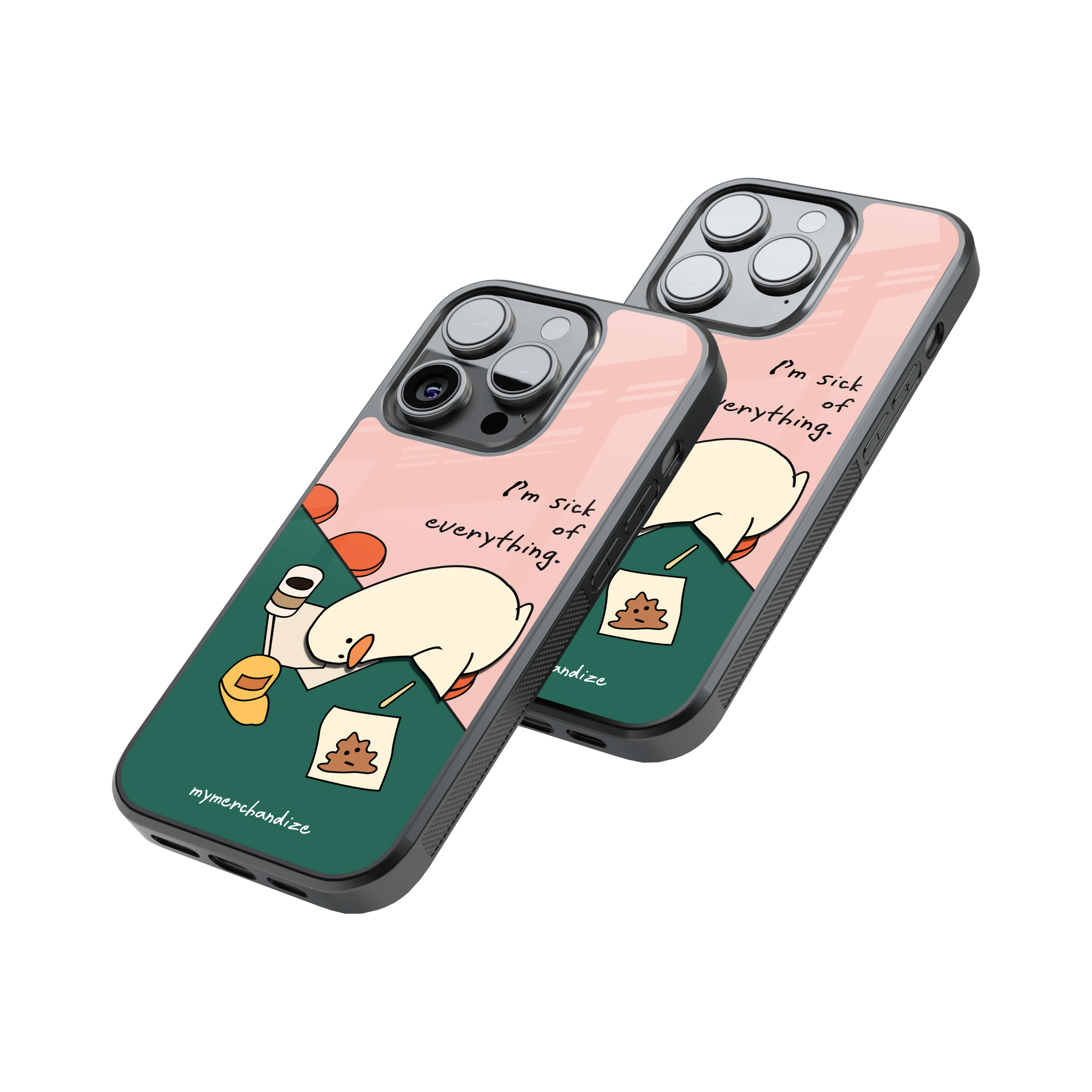 Protective Glass Back Phone Case Compatible with iPhone, Samsung, OnePlus, Pixel & More