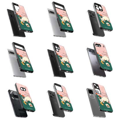 Durable Glass Back Mobile Case for iPhone, Samsung, OnePlus, Google Pixel, Redmi, Vivo, Oppo
