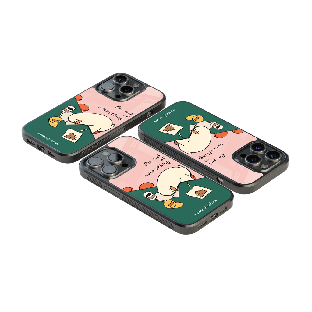 Luxury Glass Back Mobile Cover for iPhone, Samsung Galaxy, OnePlus, Pixel, Redmi & More