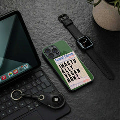 I'm Vegan Phone Cover | Glass Case