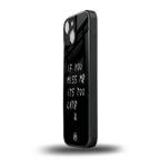 if you miss me its too late back phone cover | glass case for iphone 13 mini