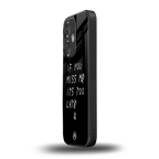 if you miss me its too late back phone cover | glass case for oneplus nord ce 3