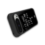if you miss me its too late back phone cover | glass case for google pixel 9 pro