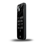 if youre reading this its too late back phone cover | glass case for iphone 14 plus