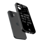 if youre reading this its too late back phone cover | glass case for iphone 16 plus