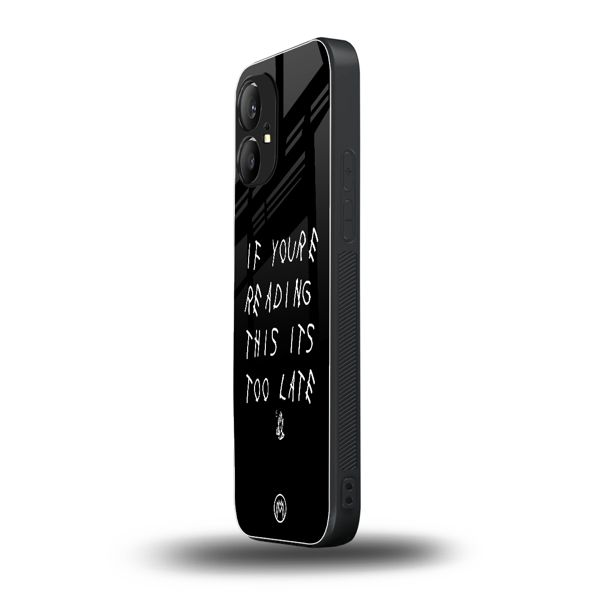 if youre reading this its too late back phone cover | glass case for nothing phone 1