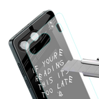 if youre reading this its too late back phone cover | glass case for oneplus nord 4