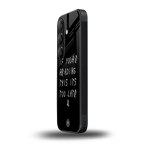if youre reading this its too late back phone cover | glass case for samsung galaxy s23 plus