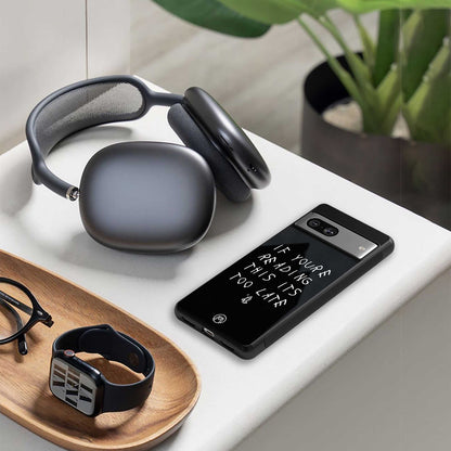 if youre reading this its too late back phone cover | glass case for oneplus nord 3