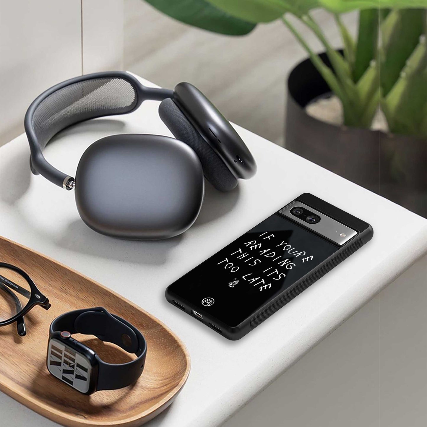 if youre reading this its too late back phone cover | glass case for oneplus nord ce 3