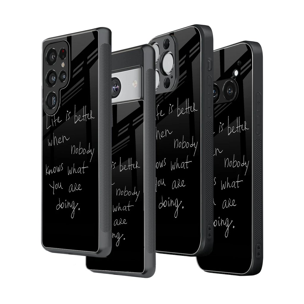 Stylish Glass Back Case for All Smartphones iPhone, Samsung, OnePlus, Pixel, Redmi, Oppo, Vivo, Motorola