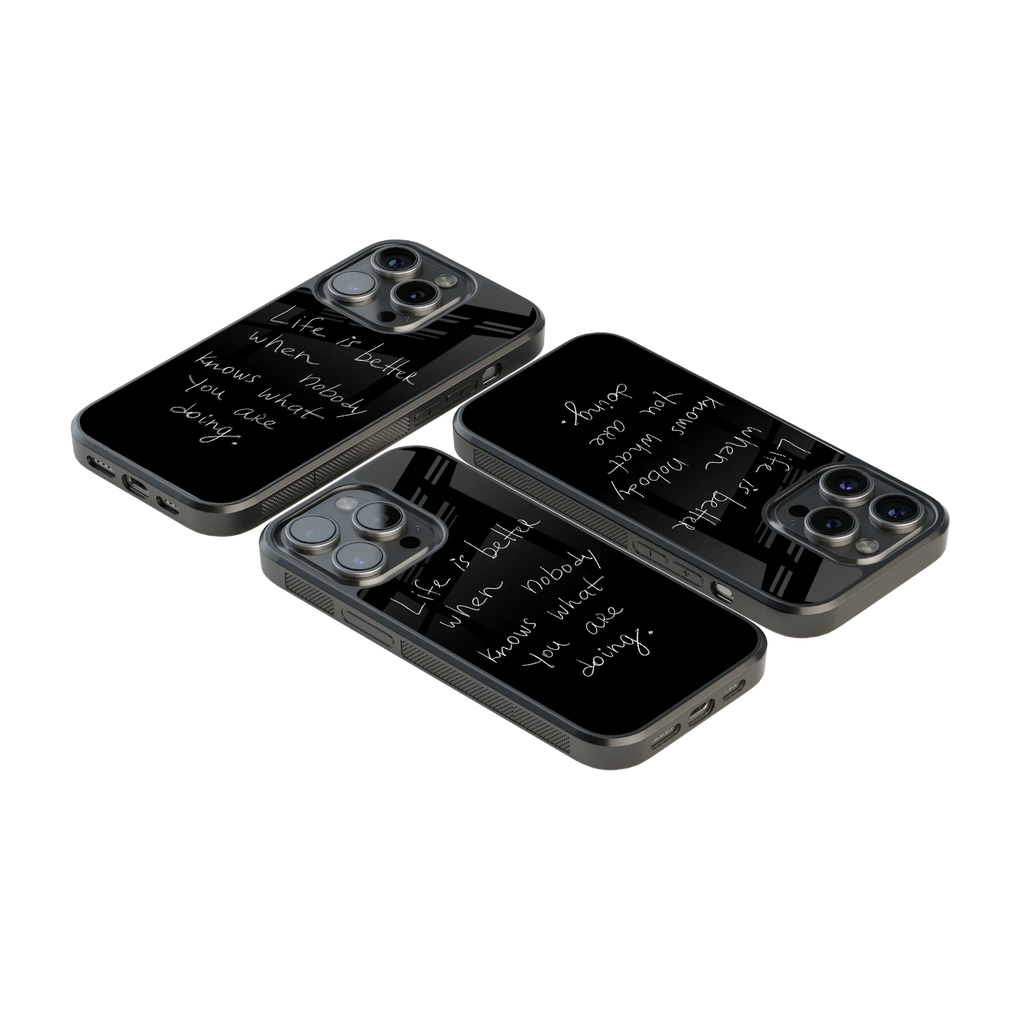 Luxury Glass Back Mobile Cover for iPhone, Samsung Galaxy, OnePlus, Pixel, Redmi & More