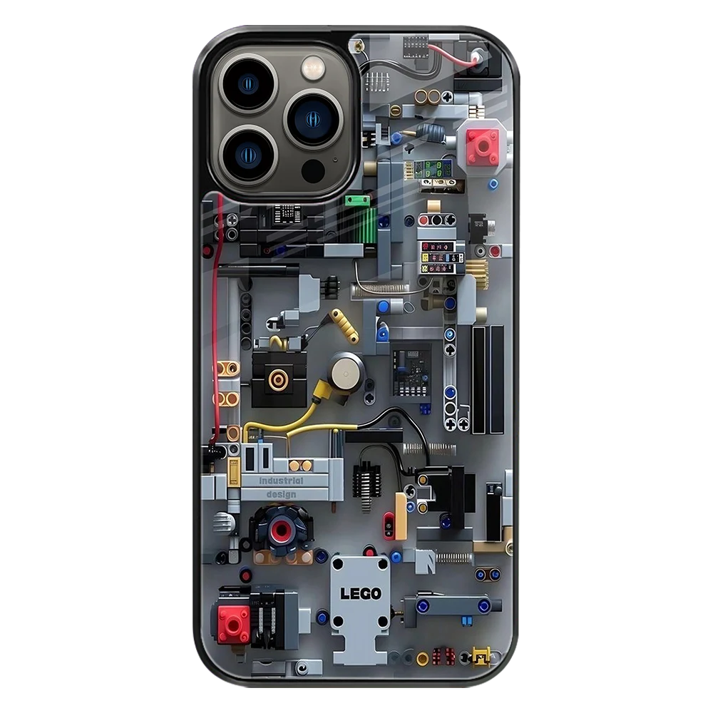 Premium Glass Back Mobile Phone Cover for iPhone, Samsung, OnePlus, Google Pixel, Redmi, Oppo, Vivo & Realme