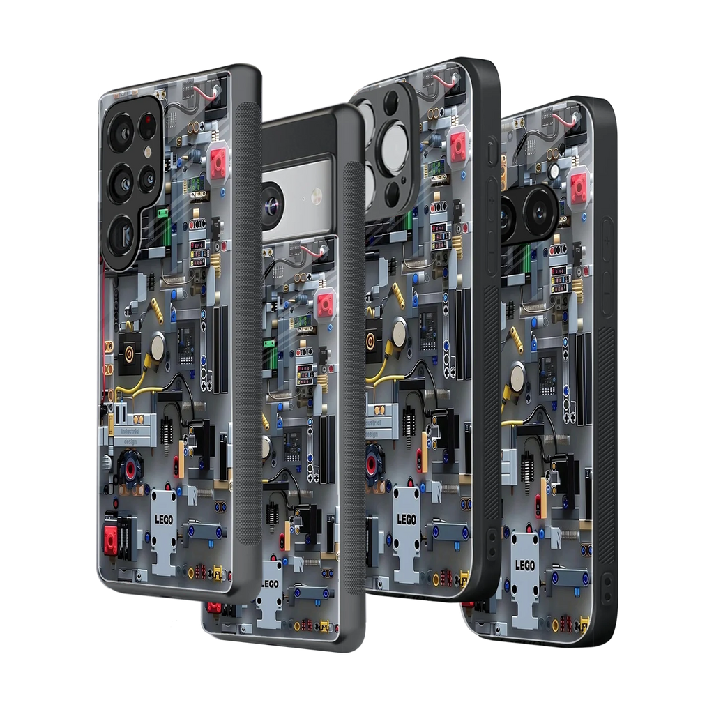 Stylish Glass Back Case for All Smartphones iPhone, Samsung, OnePlus, Pixel, Redmi, Oppo, Vivo, Motorola