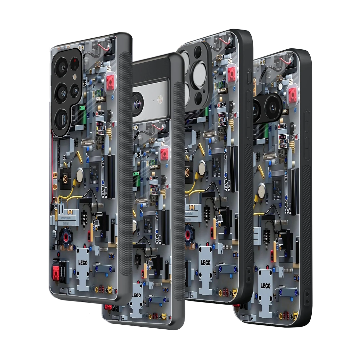 Stylish Glass Back Case for All Smartphones iPhone, Samsung, OnePlus, Pixel, Redmi, Oppo, Vivo, Motorola
