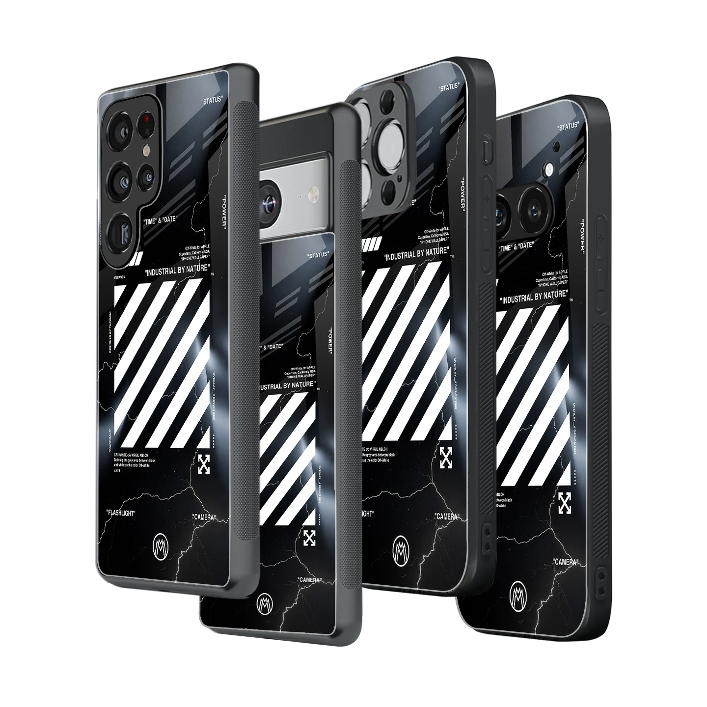 Stylish Glass Back Case for All Smartphones iPhone, Samsung, OnePlus, Pixel, Redmi, Oppo, Vivo, Motorola
