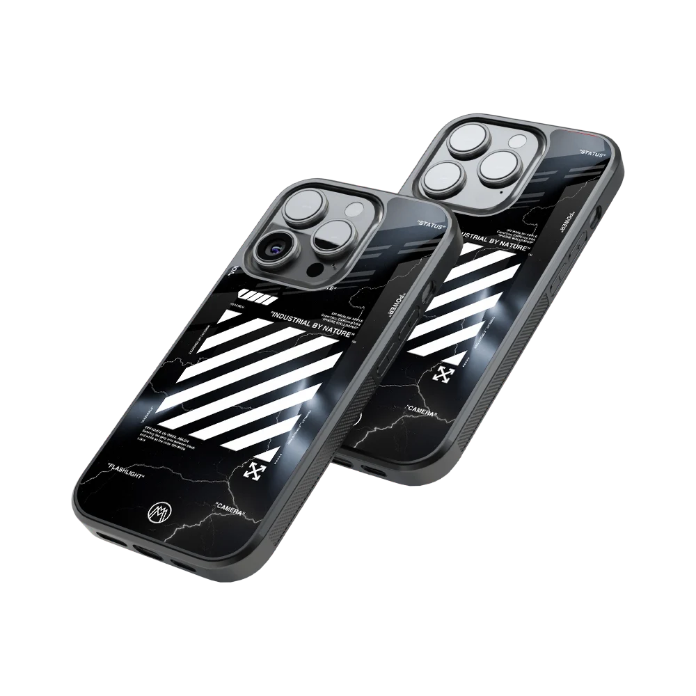 Protective Glass Back Phone Case Compatible with iPhone, Samsung, OnePlus, Pixel & More