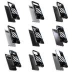 Durable Glass Back Mobile Case for iPhone, Samsung, OnePlus, Google Pixel, Redmi, Vivo, Oppo