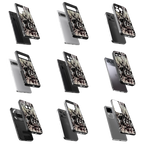 Durable Glass Back Mobile Case for iPhone, Samsung, OnePlus, Google Pixel, Redmi, Vivo, Oppo