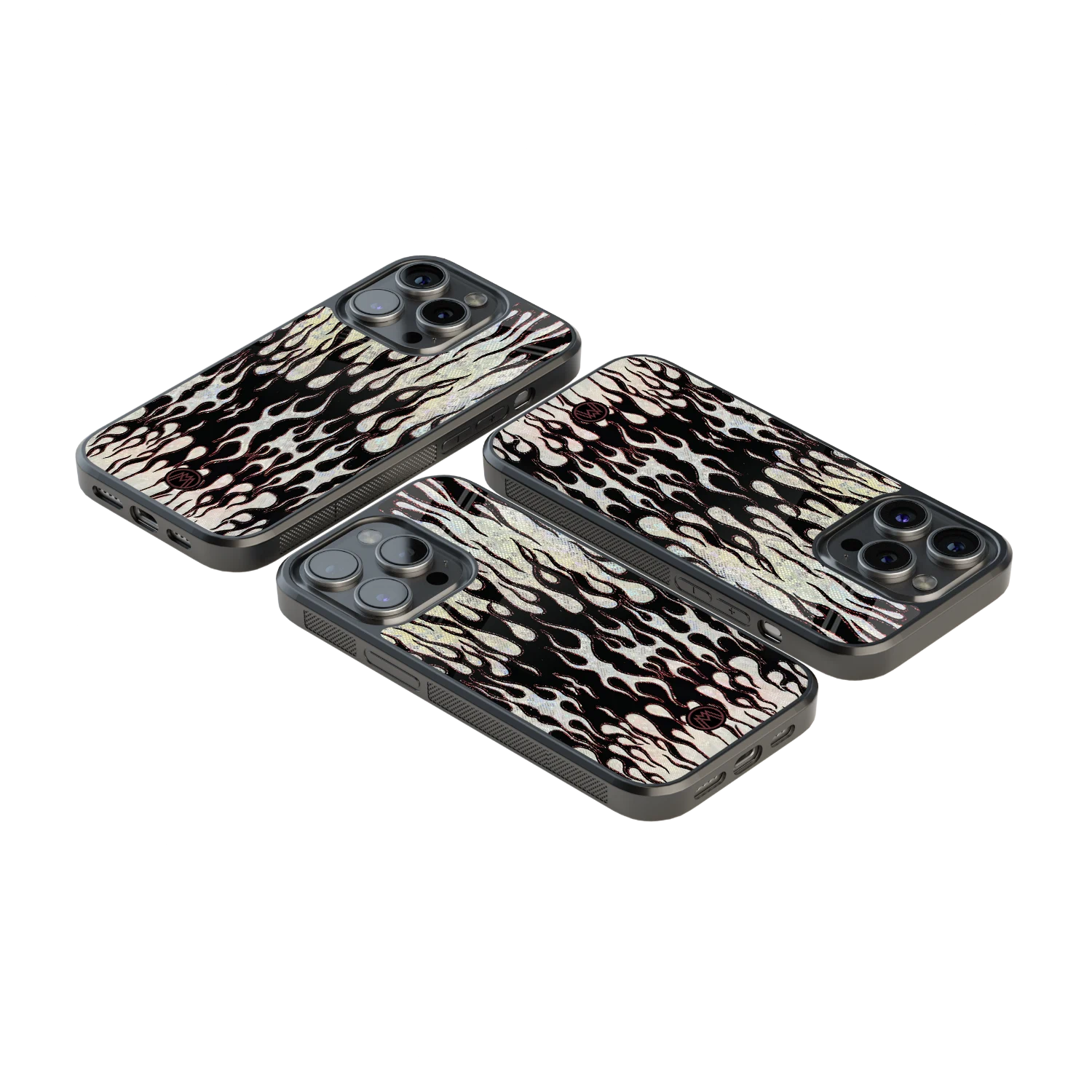 Luxury Glass Back Mobile Cover for iPhone, Samsung Galaxy, OnePlus, Pixel, Redmi & More
