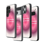 Stylish Glass Back Case for All Smartphones iPhone, Samsung, OnePlus, Pixel, Redmi, Oppo, Vivo, Motorola