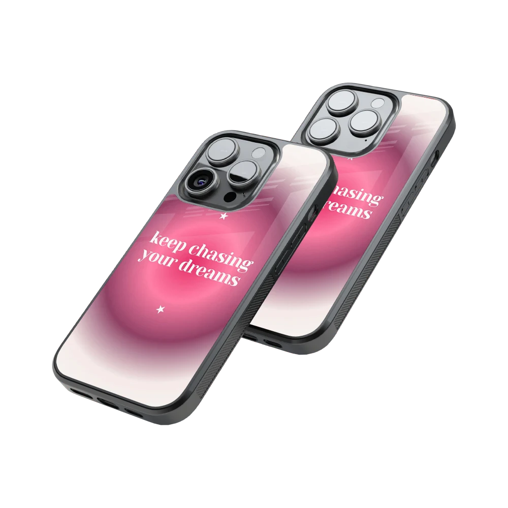 Protective Glass Back Phone Case Compatible with iPhone, Samsung, OnePlus, Pixel & More