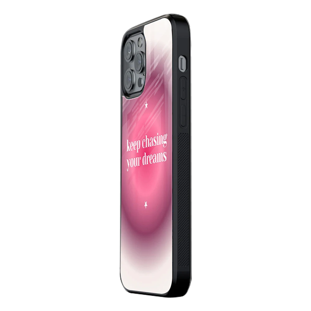Slim Glass Back Phone Case for Multiple Brands iPhone, Samsung, Redmi, OnePlus, Oppo, Vivo