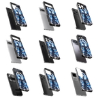 Durable Glass Back Mobile Case for iPhone, Samsung, OnePlus, Google Pixel, Redmi, Vivo, Oppo