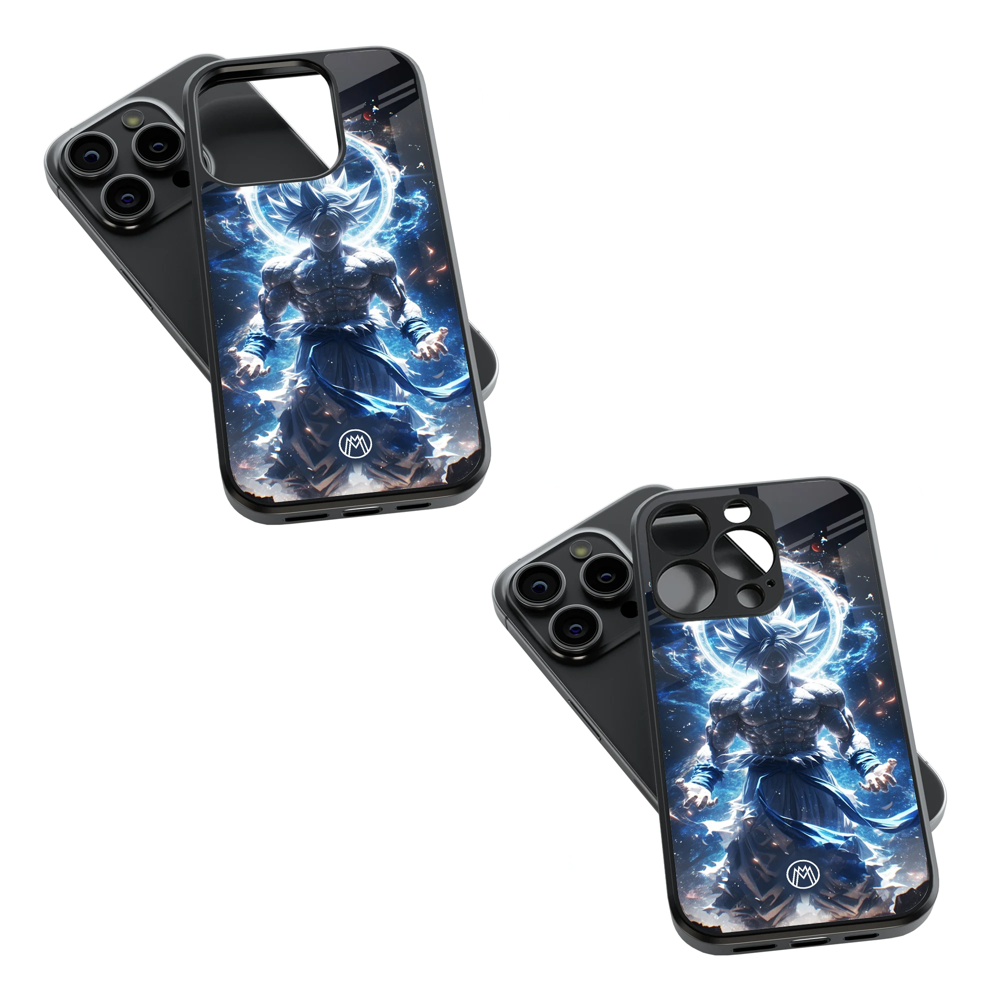 Trendy Glass Back Mobile Case for iPhone, Samsung, Redmi, OnePlus, Google Pixel, Motorola