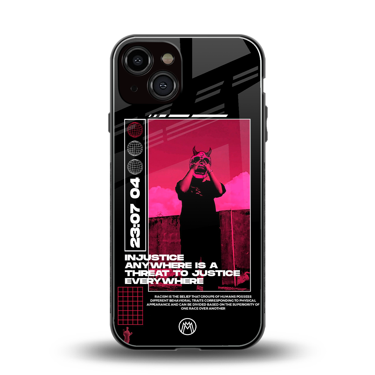 injustice back phone cover | glass case for iphone 13