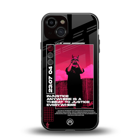 injustice back phone cover | glass case for iphone 13