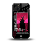 injustice back phone cover | glass case for iphone 15