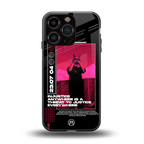 injustice back phone cover | glass case for iphone 16 pro