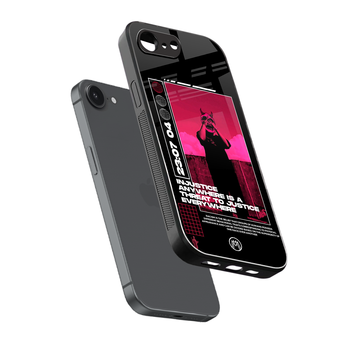 injustice back phone cover | glass case for iphone 16e