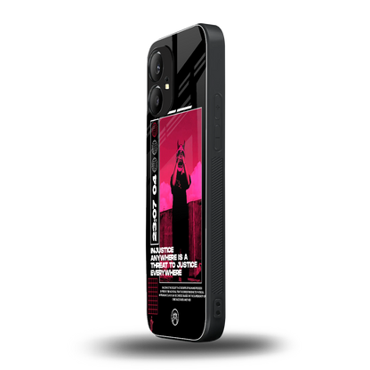 injustice back phone cover | glass case for nothing phone 1
