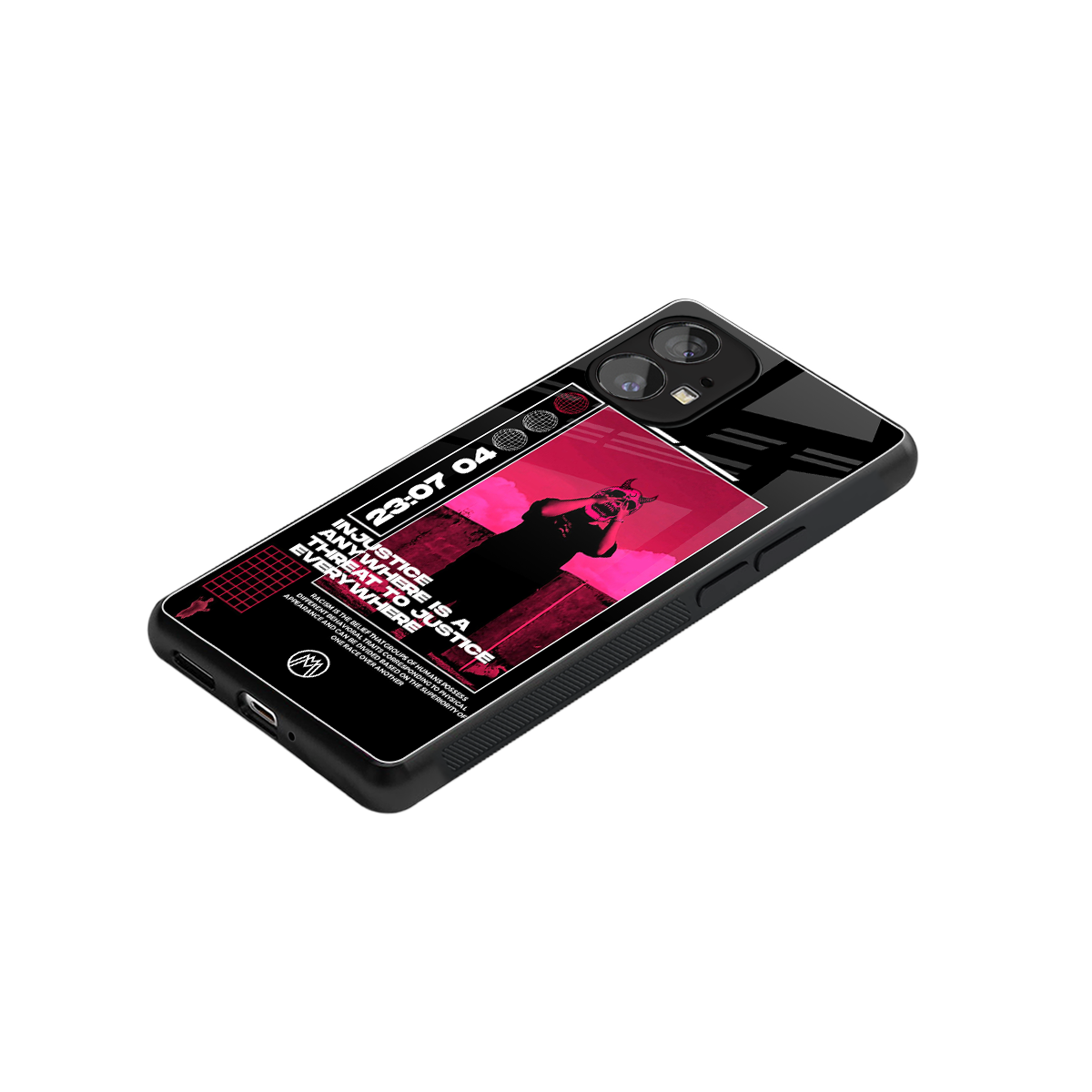 injustice back phone cover | glass case for nothing phone 1