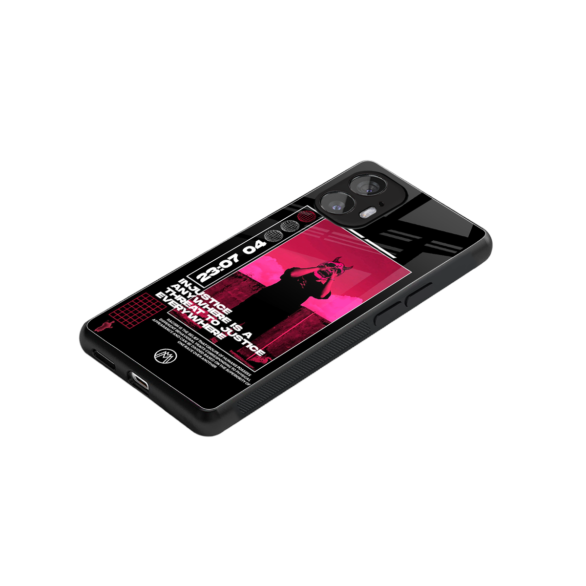 injustice back phone cover | glass case for nothing phone 2