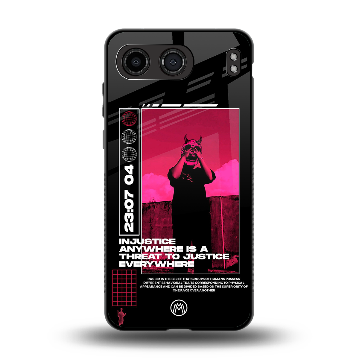 injustice back phone cover | glass case for oneplus nord 4
