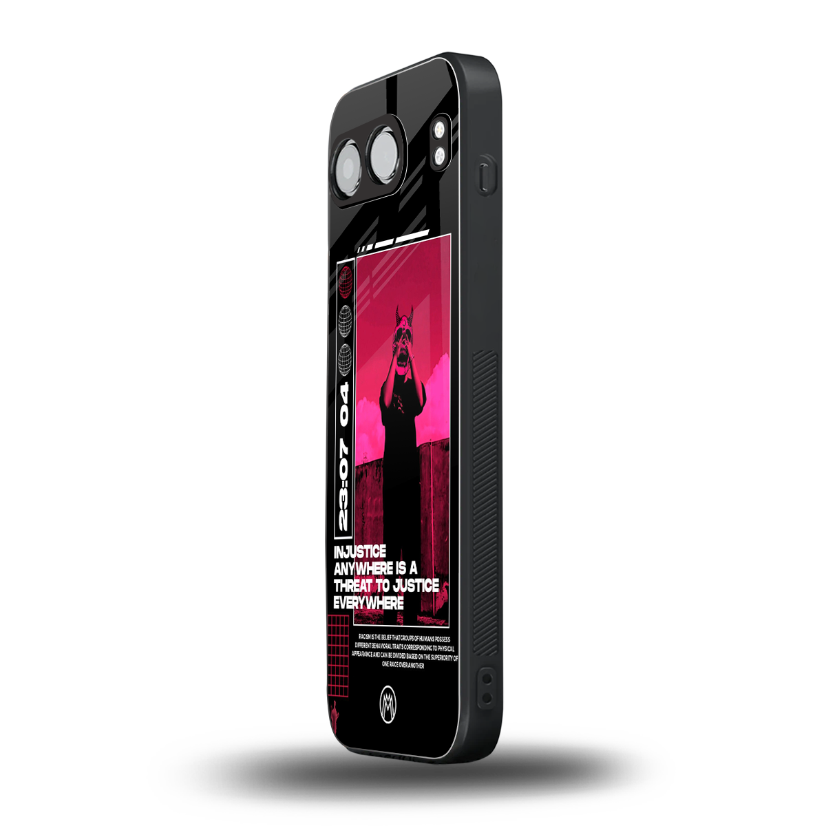 injustice back phone cover | glass case for oneplus nord 4