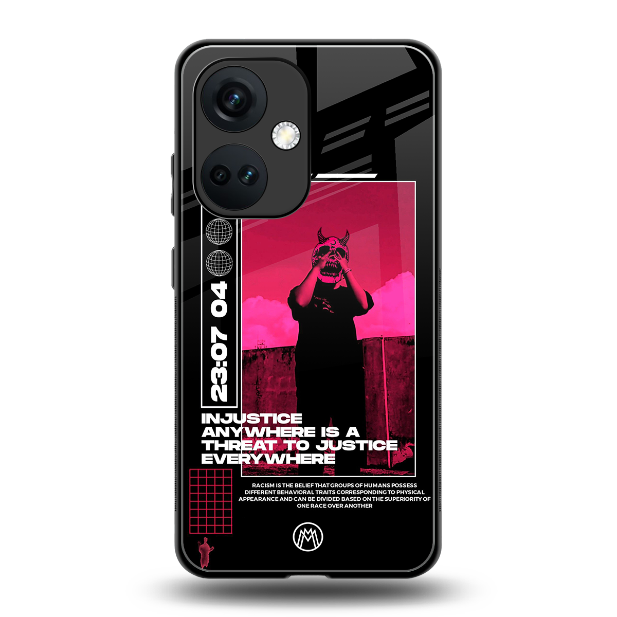 injustice back phone cover | glass case for oneplus nord ce 3