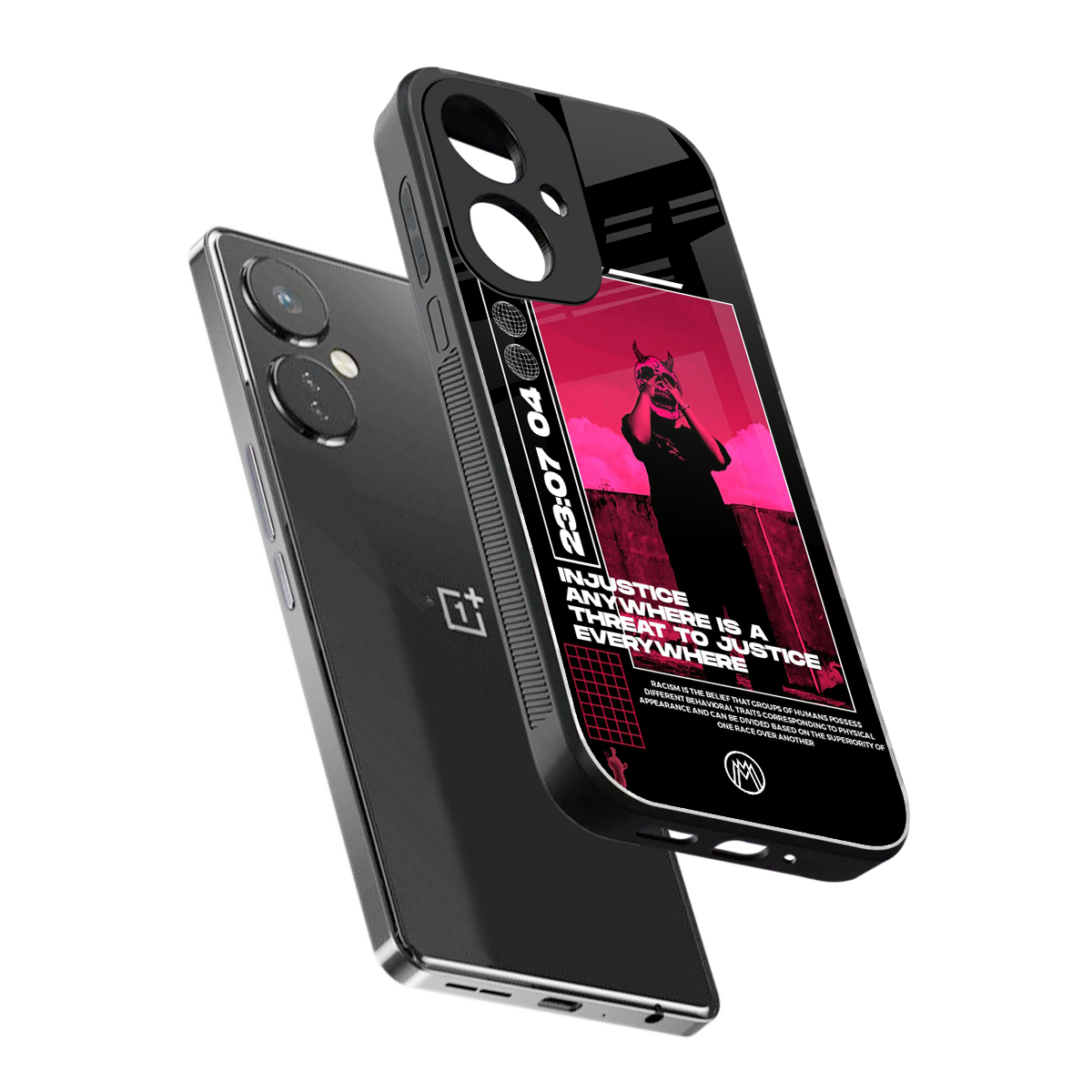 injustice back phone cover | glass case for oneplus nord ce 3