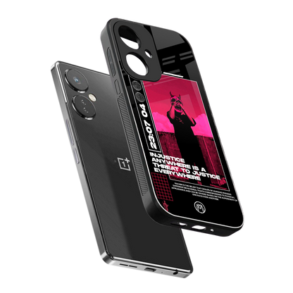 injustice back phone cover | glass case for oneplus nord ce 3
